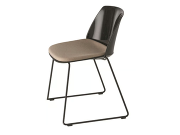CLASSY 1083N - Sled base polypropylene chair with integrated cushion by Et al. - view 2